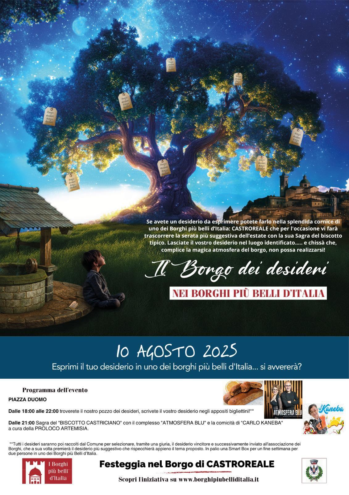 Borgo dei Desideri ( start h 18:00)