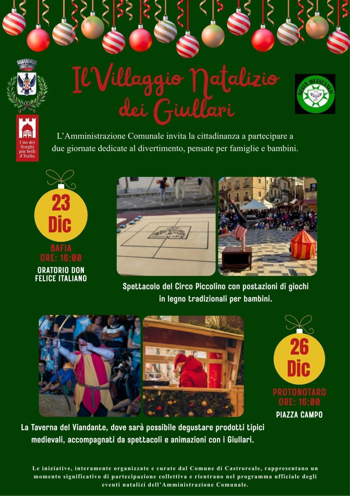 Villaggio Dei Giullari - Regia Medievalis (Inizio ore 16:00)