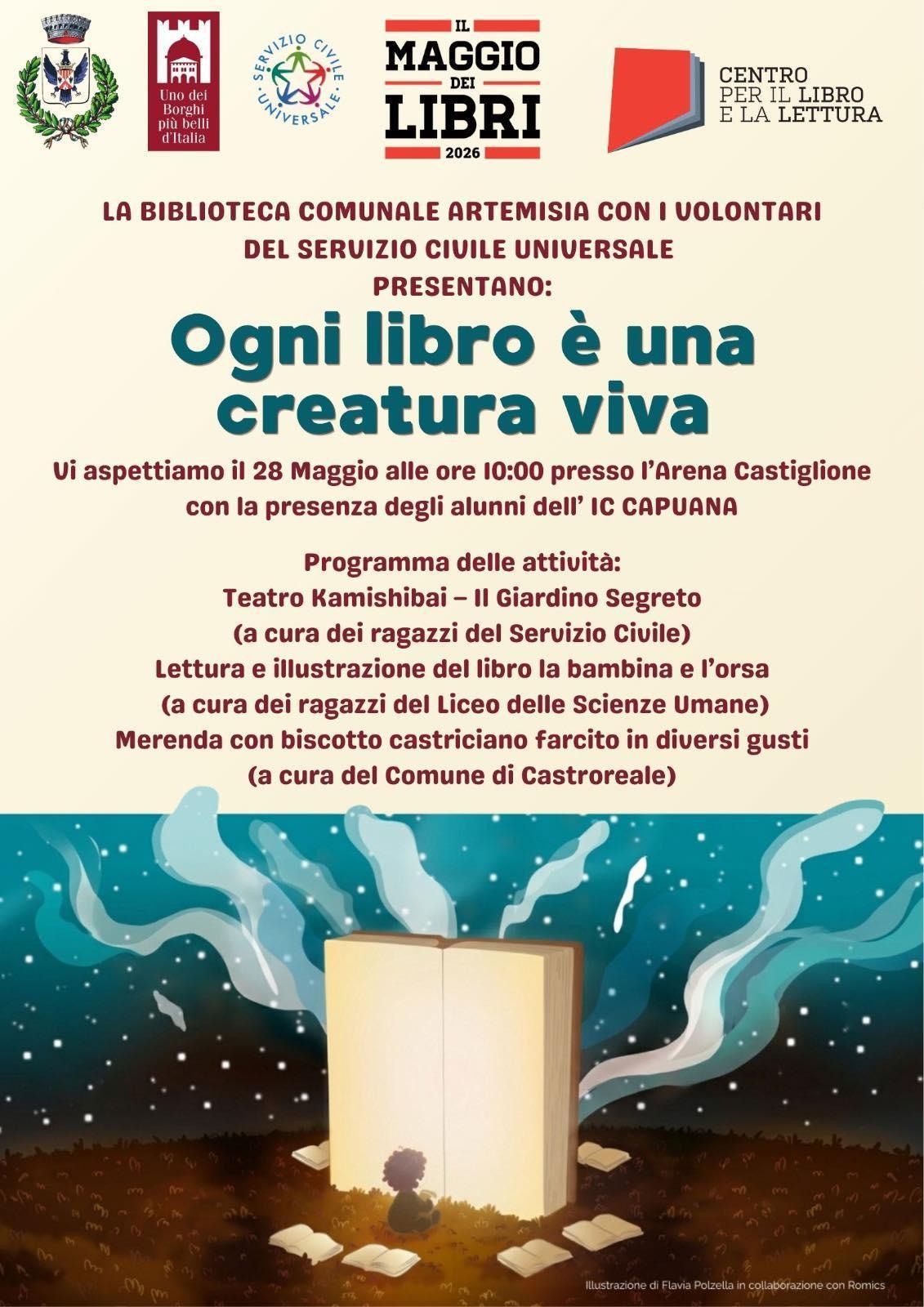 Ogni Libro è una creatura viva (Inizio ore 10.00)