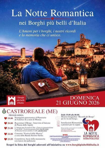 La Notte Romantica nei Borghi più belli d'Italia (dalle ore 19.00)