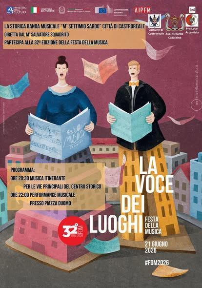 La Voce dei Luoghi - Festa della Musica (dalle ore 20.30) La Voce dei Luoghi - Festa della Musica (dalle ore 20.30)