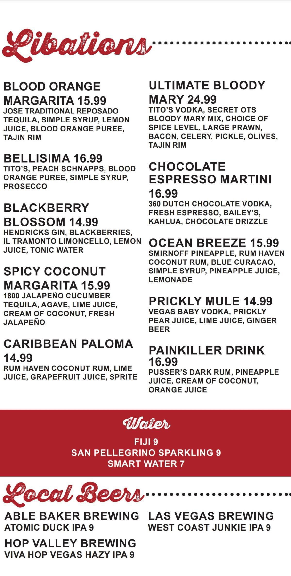Menu Menu