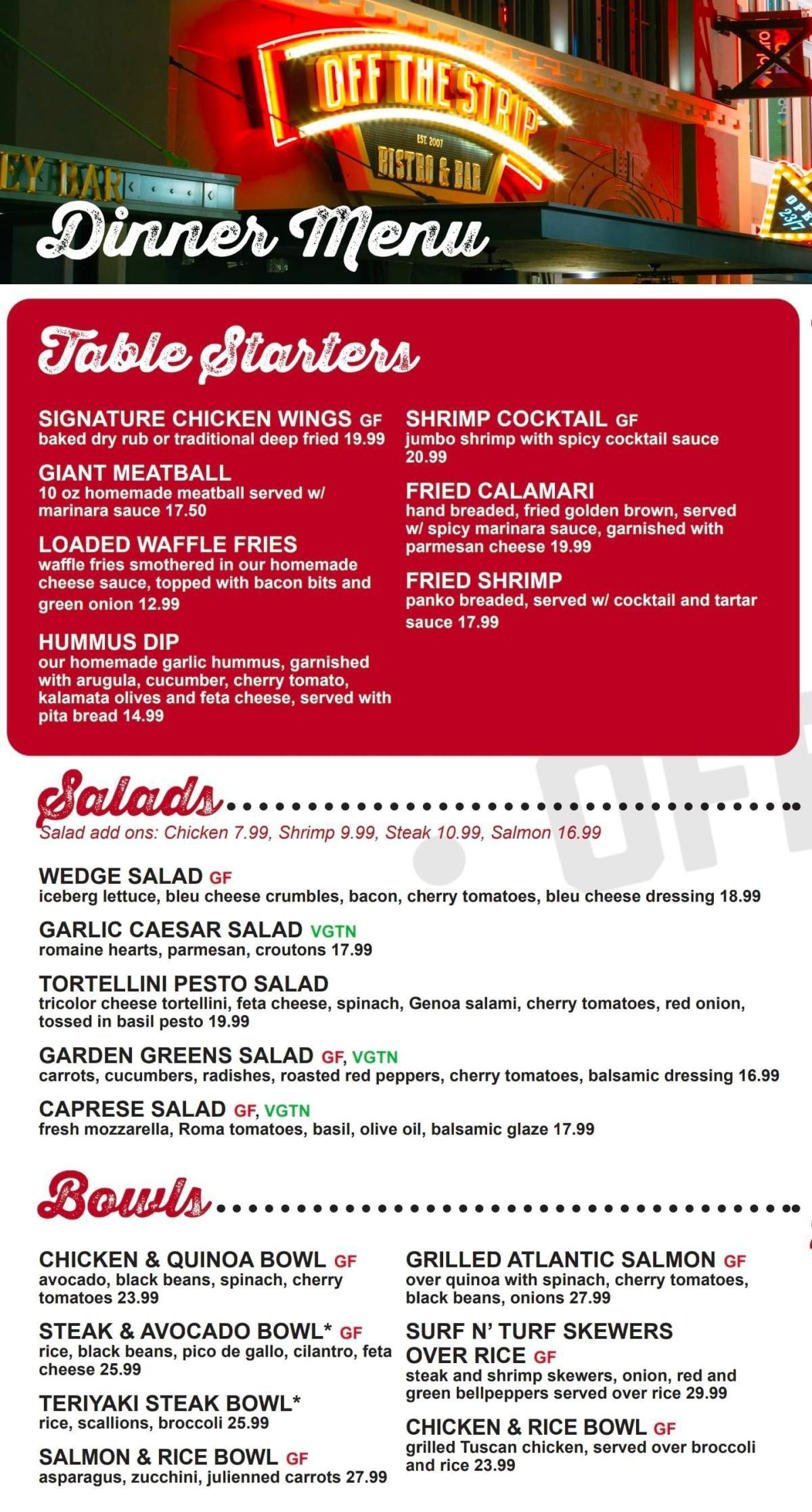 Menus Menus