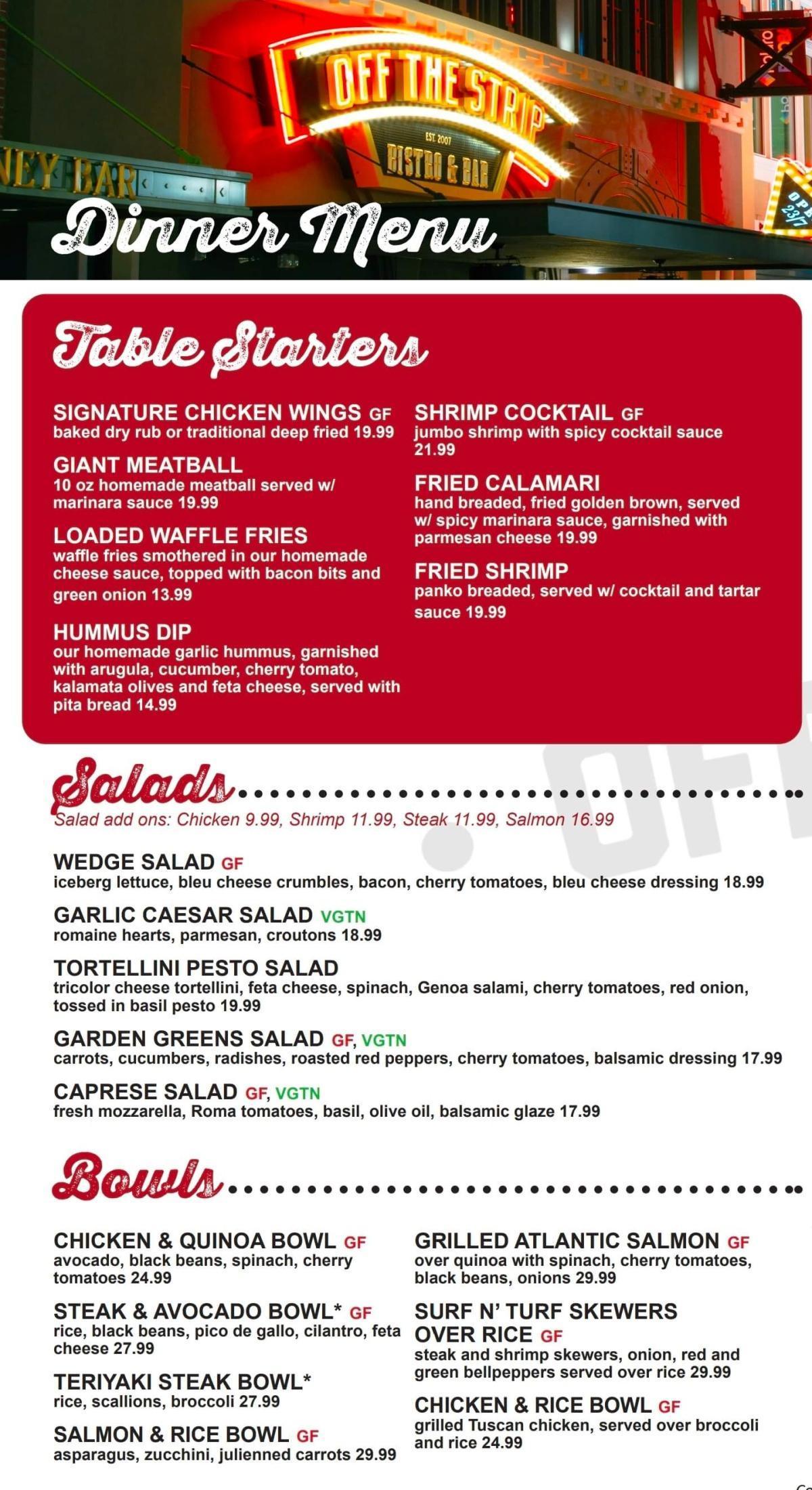 Menus Menus
