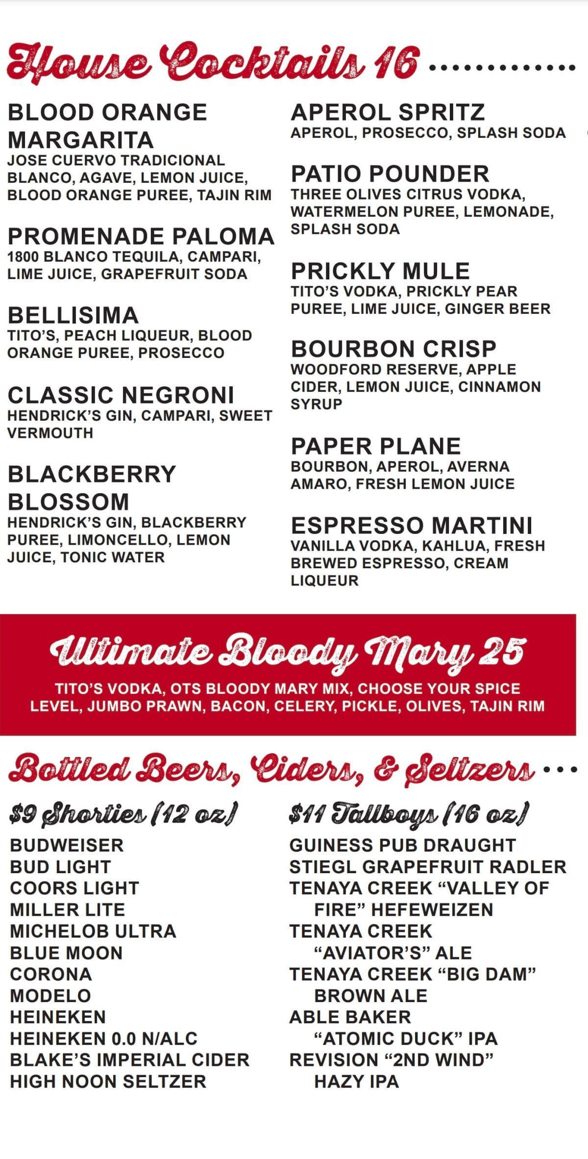 Menus