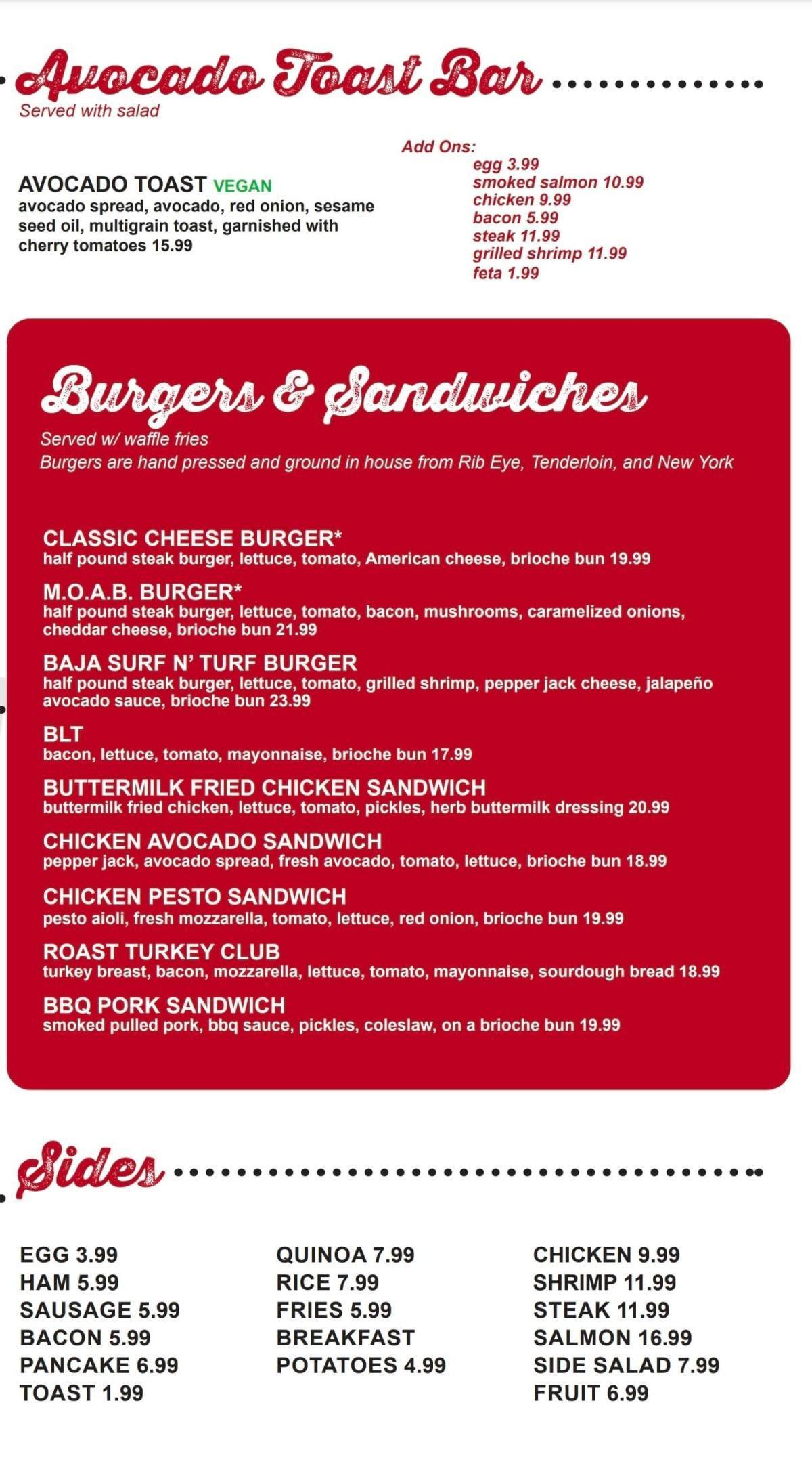 Menus