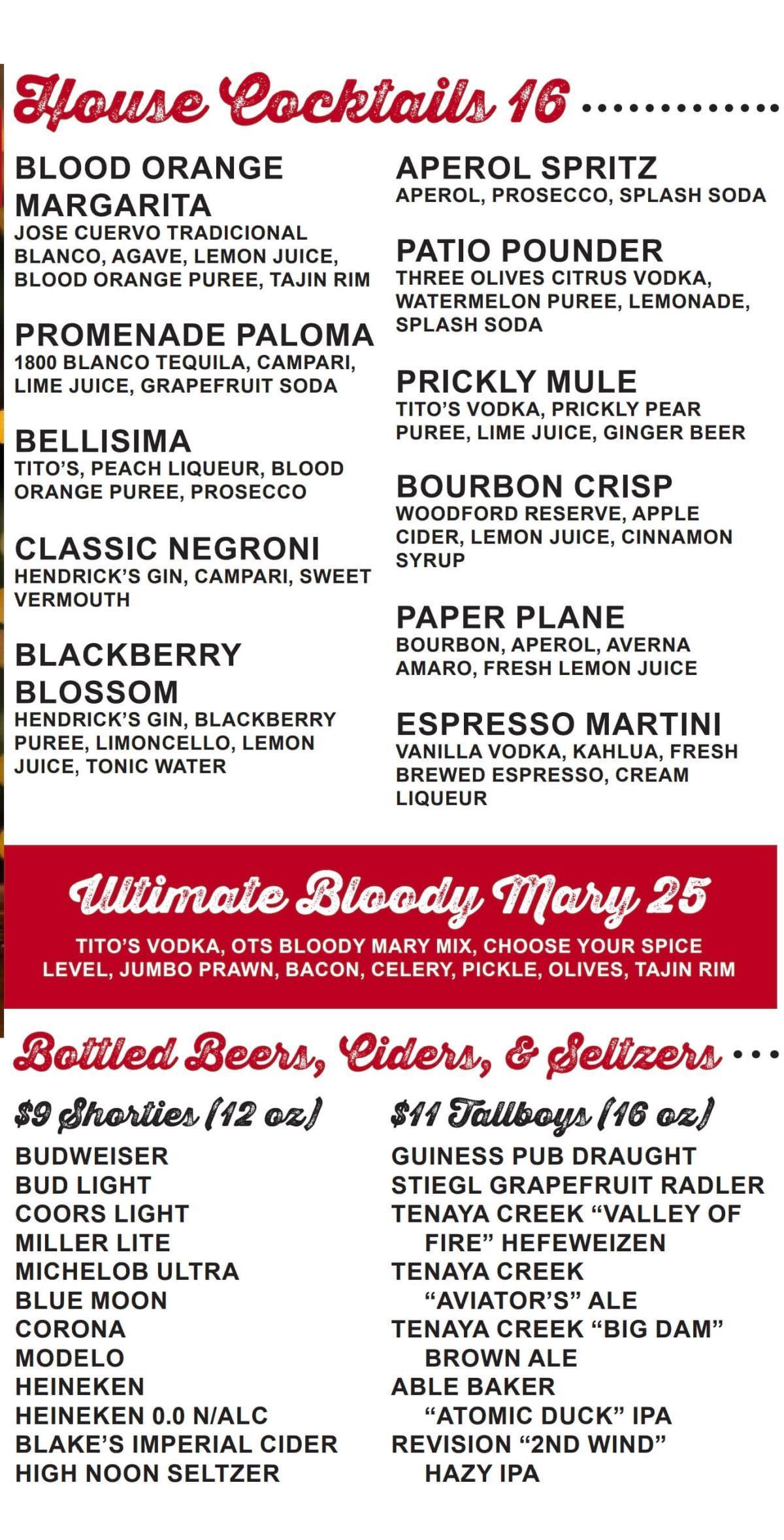 Menus