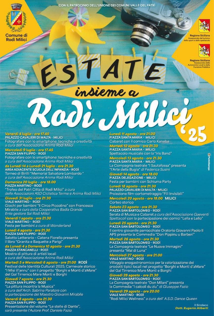 "Rodì Milici Welness (Inizio ore 20:00)
