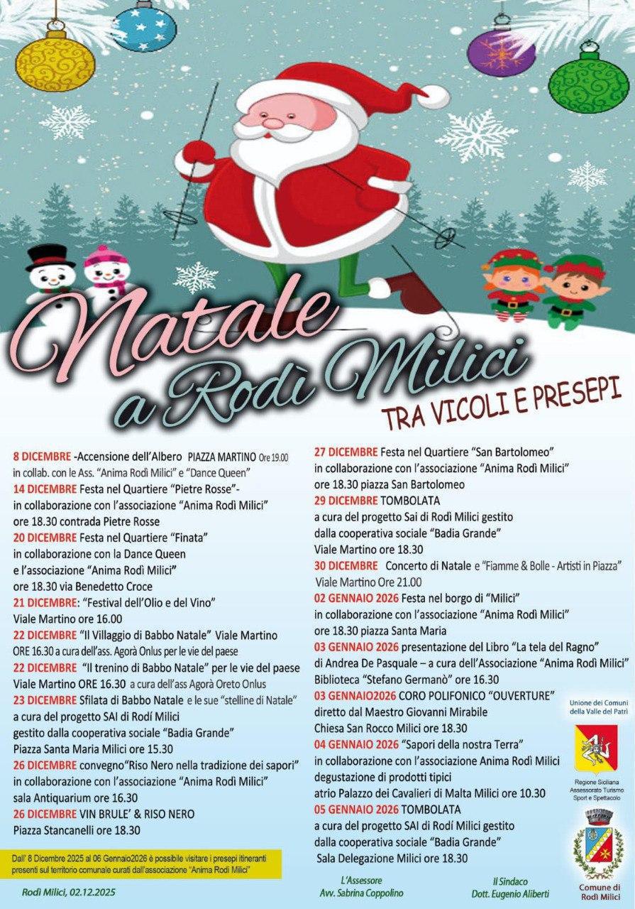 Festa nel borgo di "Milici" (Inizio ore 18:30)