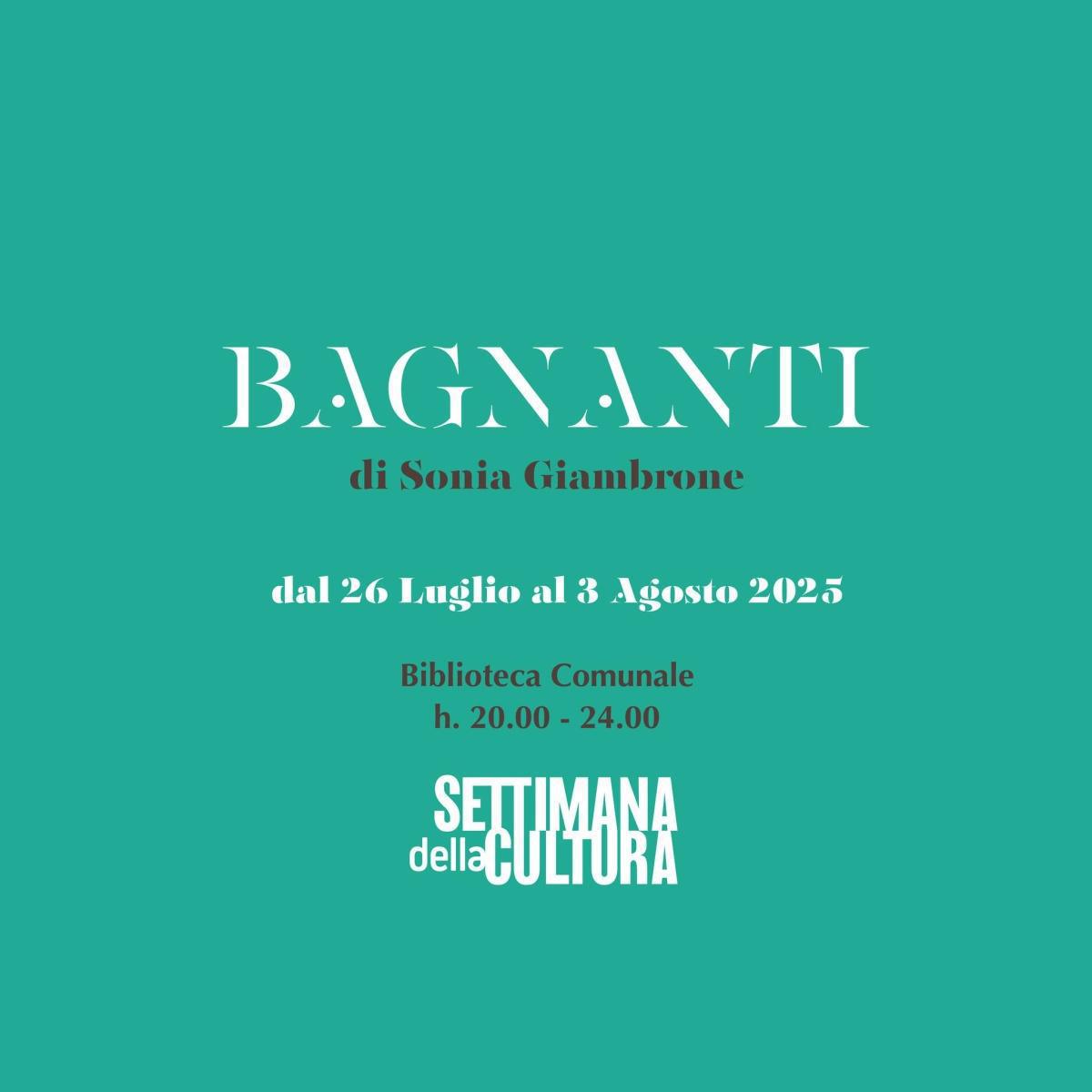 Mostra Personale "Bagnanti" di Sonia Giambrone