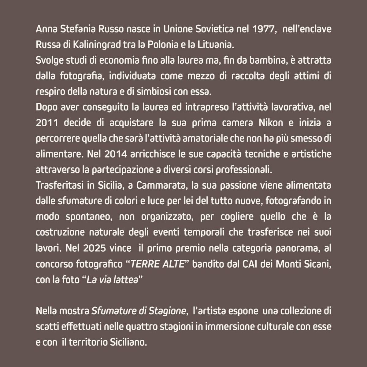 Sfumature di stagioni di Stefania Russo