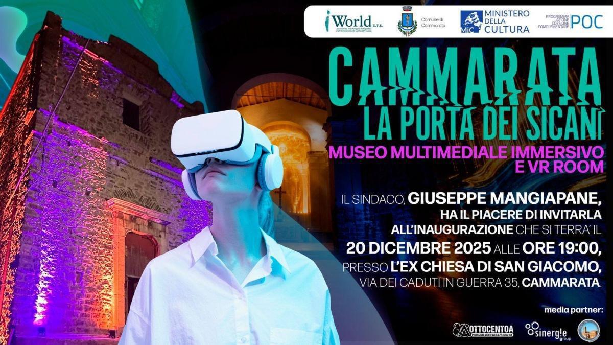 Museo Immersivo San Giacomo (apertura dalle ore 16.30 alle ore 20.30) Museo Immersivo San Giacomo (apertura dalle ore 16.30 alle ore 20.30)