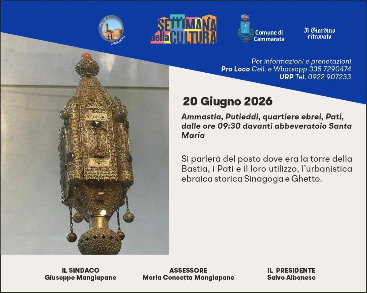 Ammastia, Putieddi, quartiere ebrei, Pati (dalle ore 09:30 davanti abbeveratoio Santa Maria)