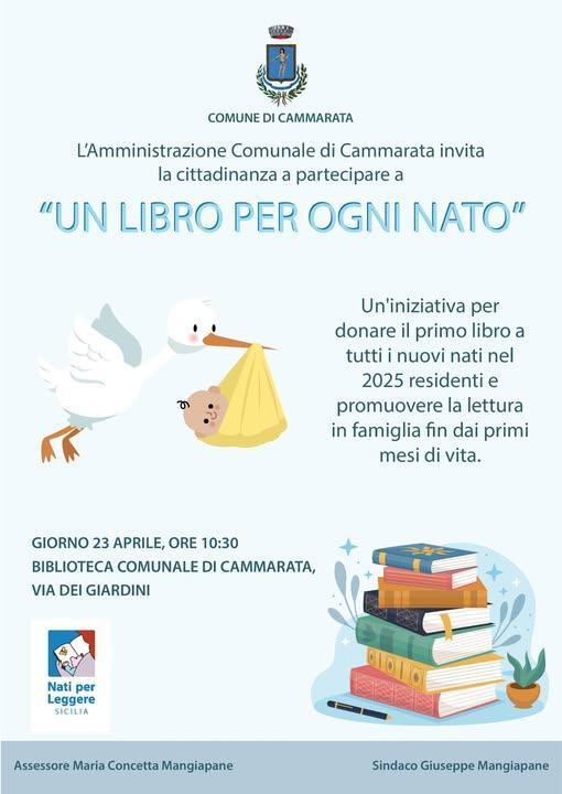 Un Libro per ogni Nato (inizio ore 10.30) Un Libro per ogni Nato (inizio ore 10.30)