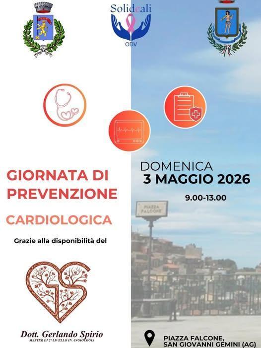 Giornata di prevenzione cardiologica (dalle ore 9:00 alle ore 13:00)