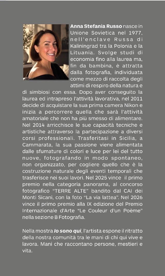 "Io sono qui" Mostra Fotografica di Stefania Russo 