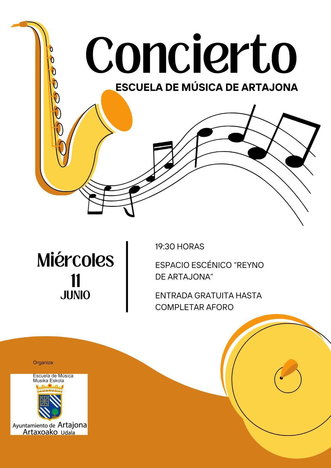Concierto Escuela de Música de Artajona