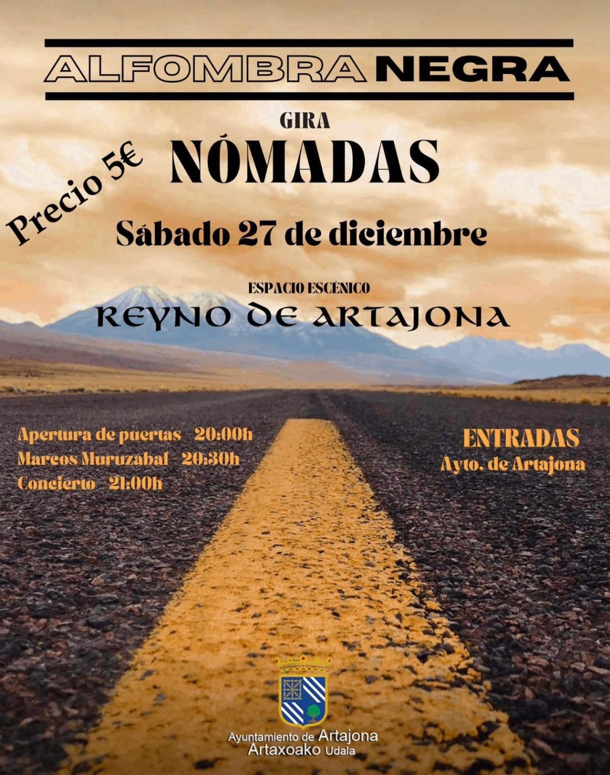 Concierto de Alfombra Negra – Gira “Nómadas”