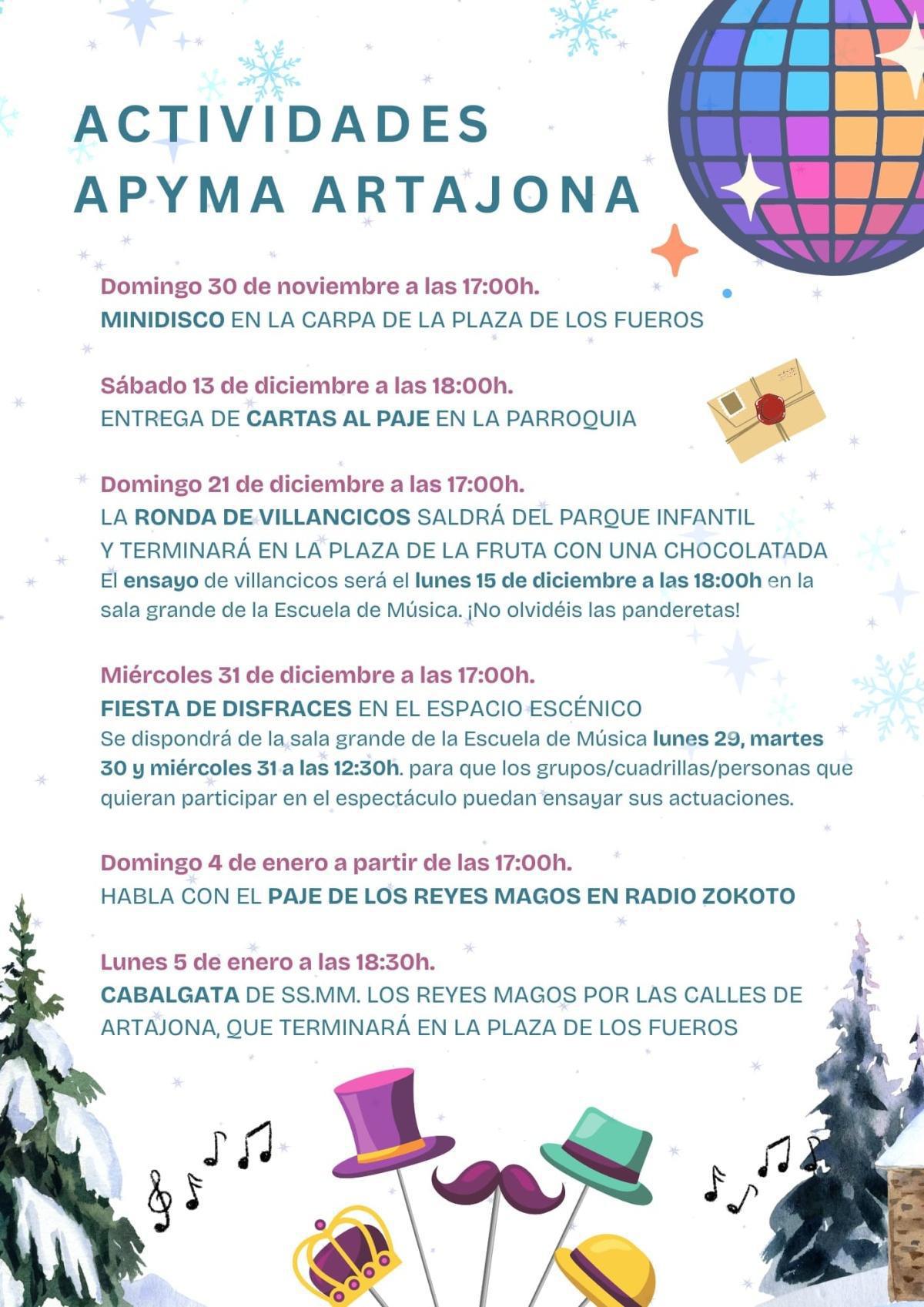ACTIVIDADES APYMA ARTAJONA