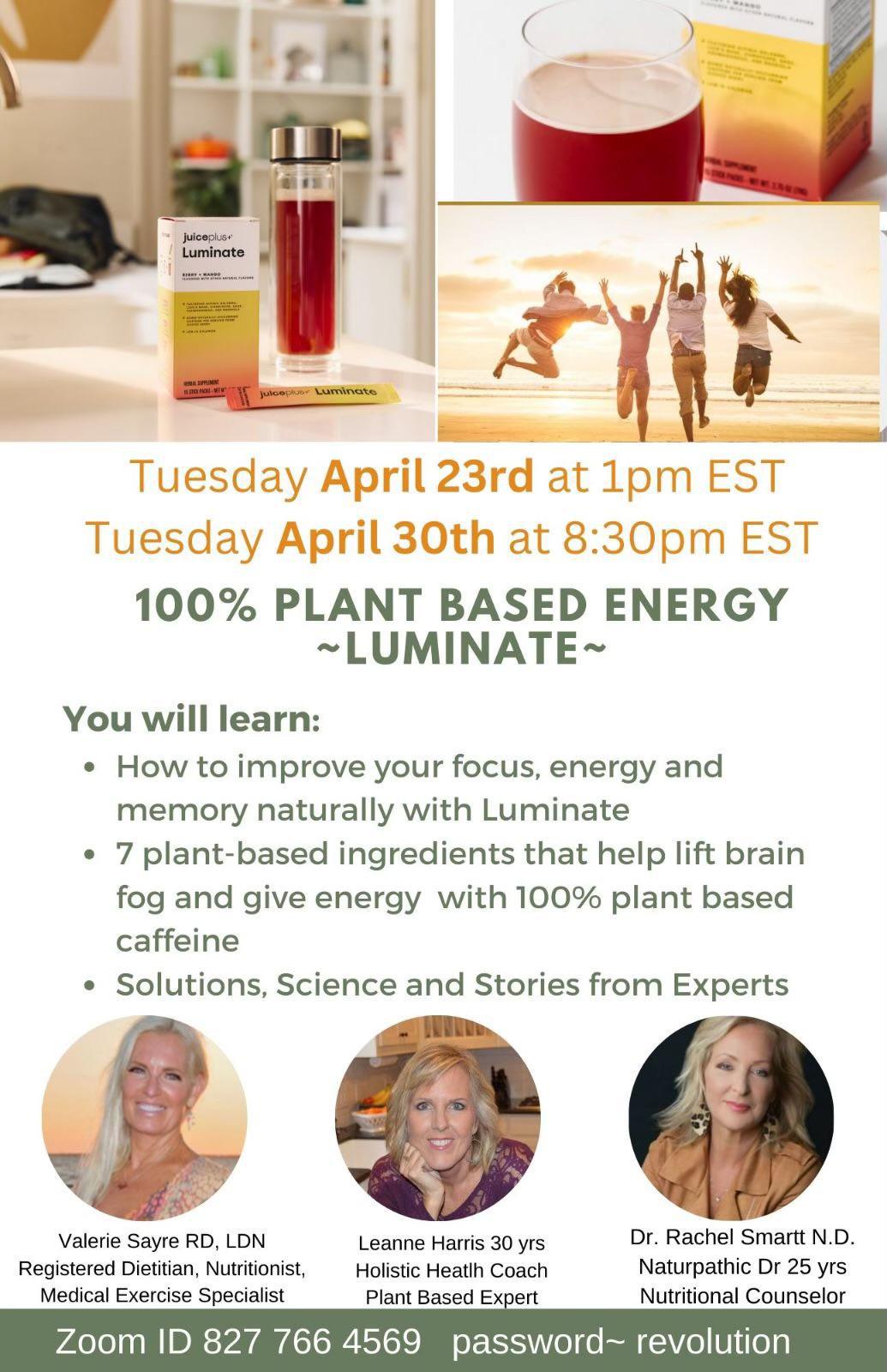 NEW! Increase Your Mental Energy* With Juice Plus+ Luminate...