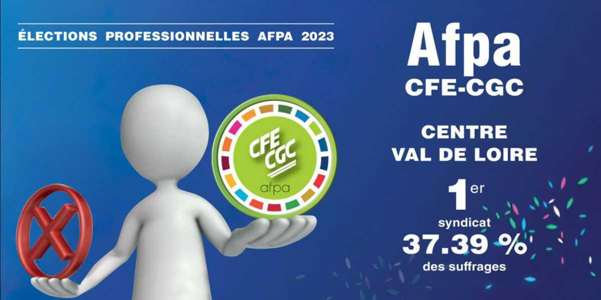 CFE-CGC 1ère organisation syndicale à l'AFPA