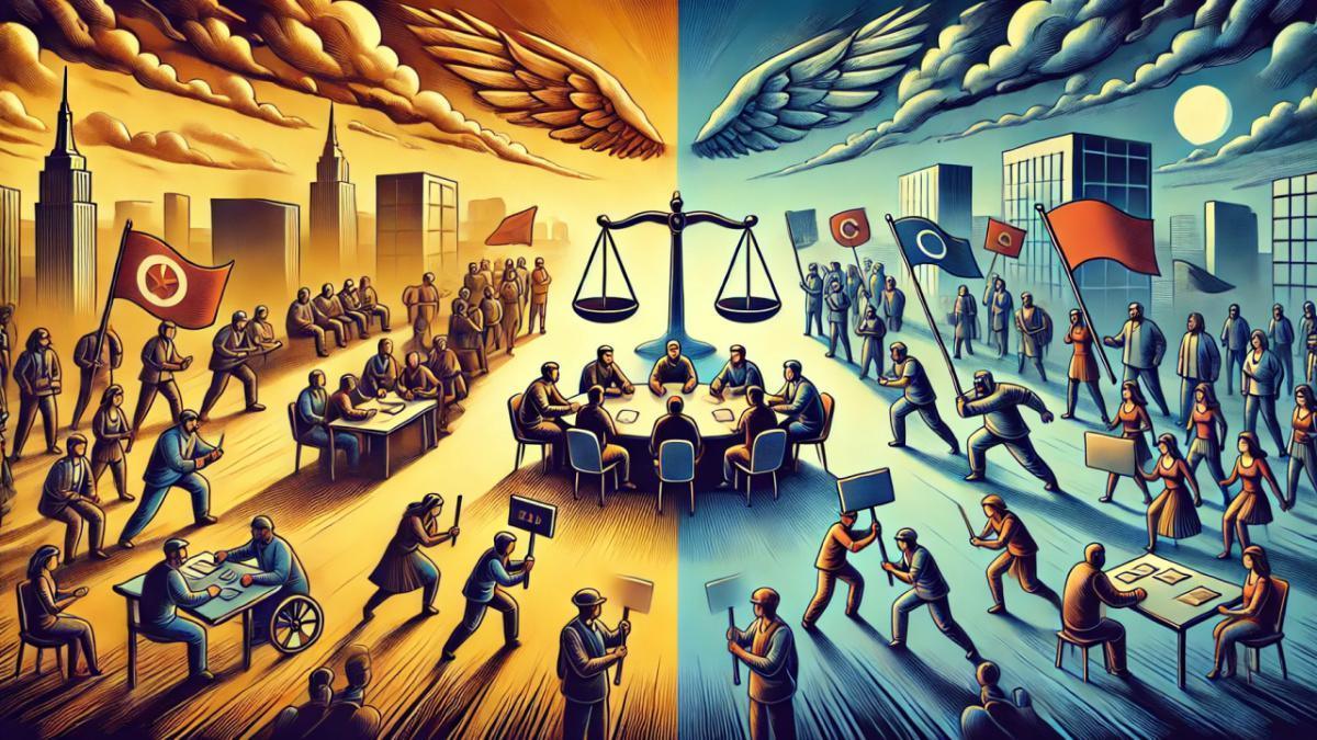 Le combat syndical : bienveillance ou confrontation ? Le combat syndical : bienveillance ou confrontation ?