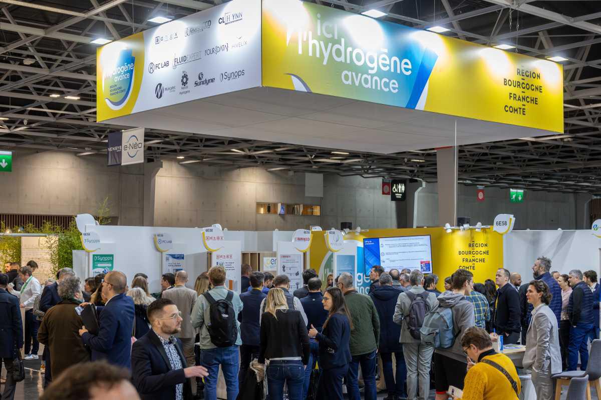 La région BFC au salon des métiers de l'hydrogène! 