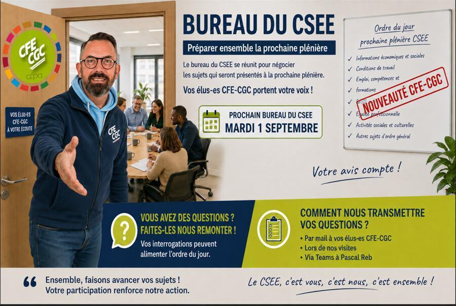 Adhérent-te, devenez acteur-trice de votre CSEE en BFC