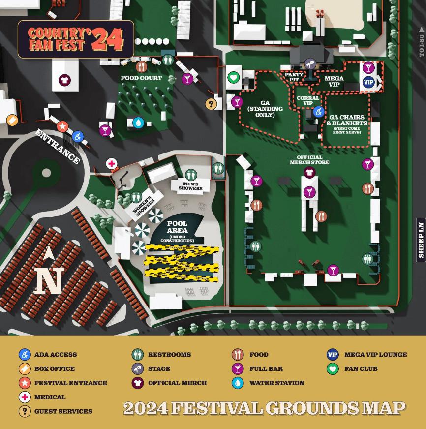 Venue and Festival Maps