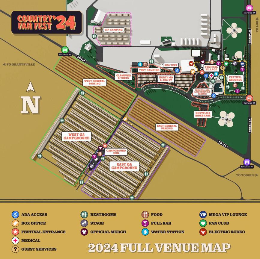 Venue and Festival Maps