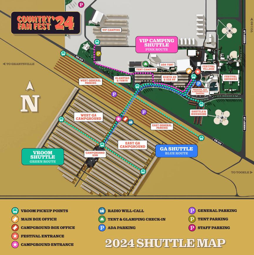 Venue and Festival Maps