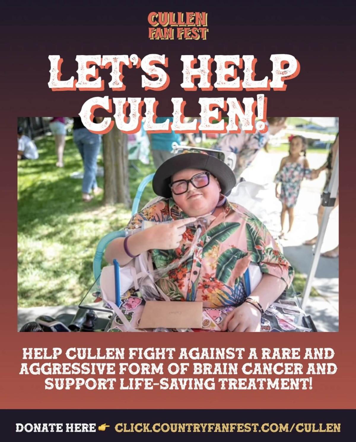 Donate to help Cullen!