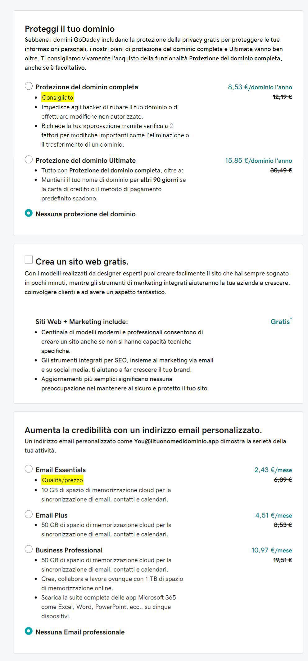 Creazione dominio per pubblicazione PWA Creazione dominio per pubblicazione PWA