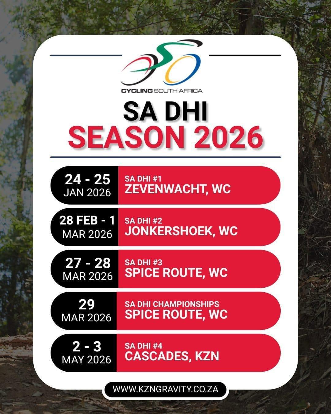 SA DHI # 4 & KZN DHI Champs SA DHI # 4 & KZN DHI Champs