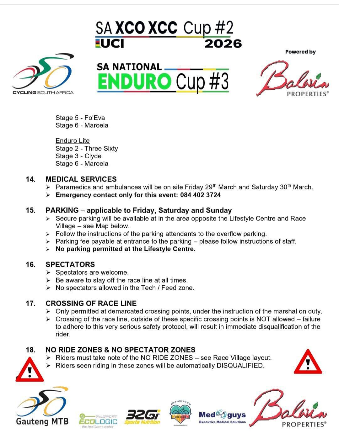 SA National XCC/XCO Cup Series #2 