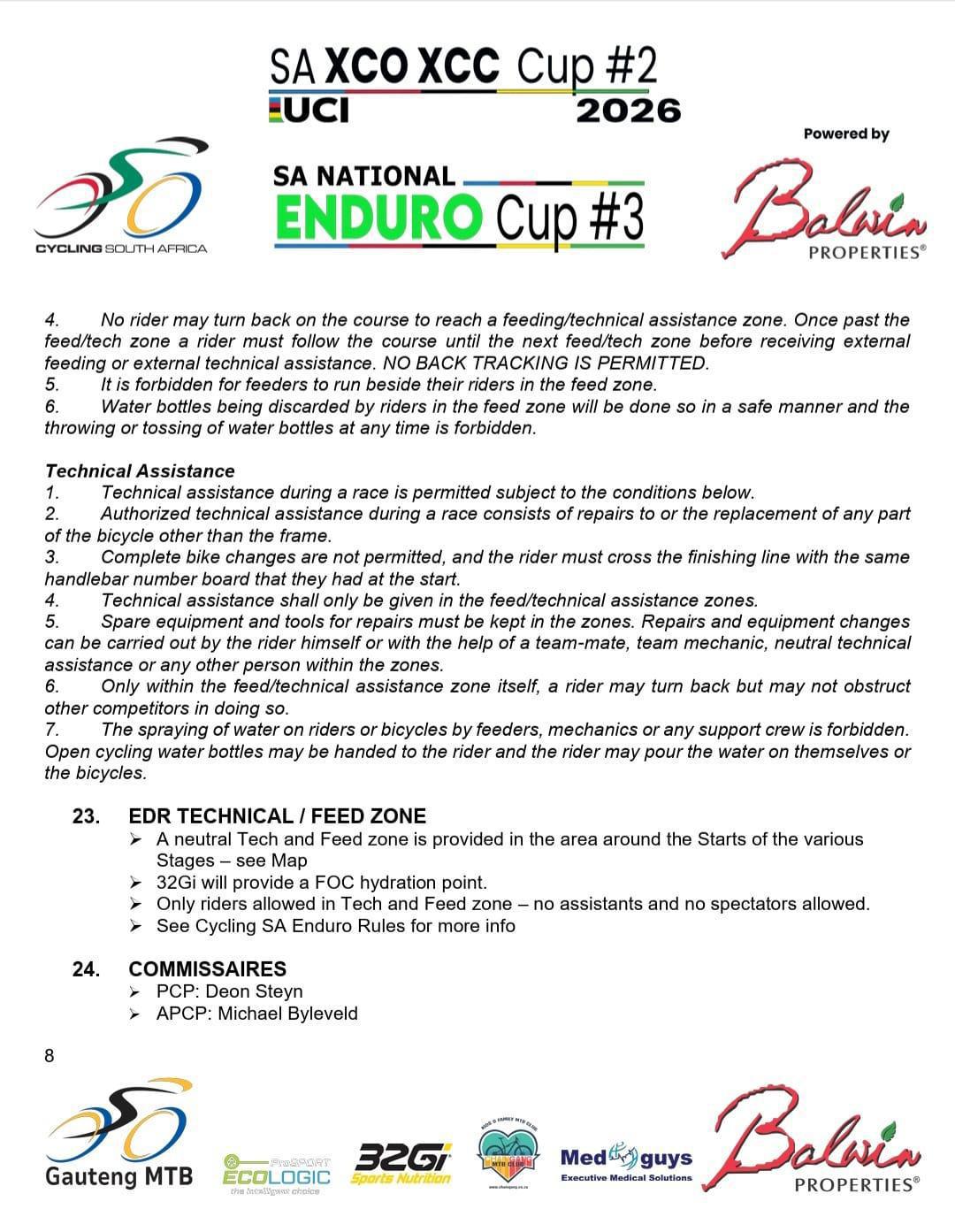 SA National XCC/XCO Cup Series #2 