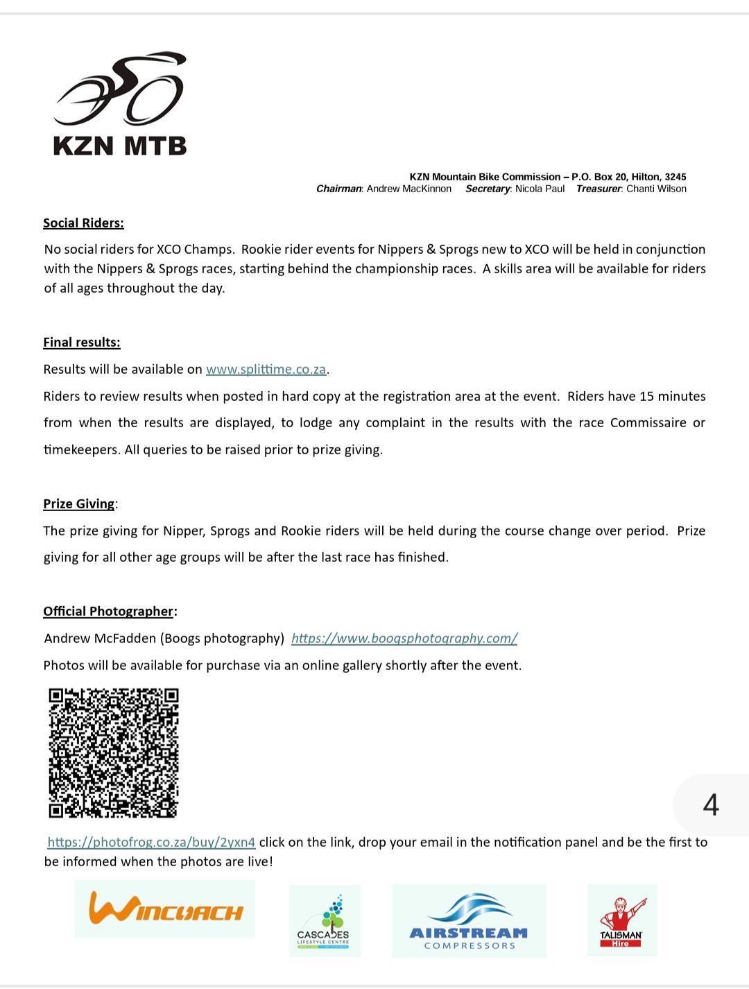 KZN XCO CHAMPIONSHIP