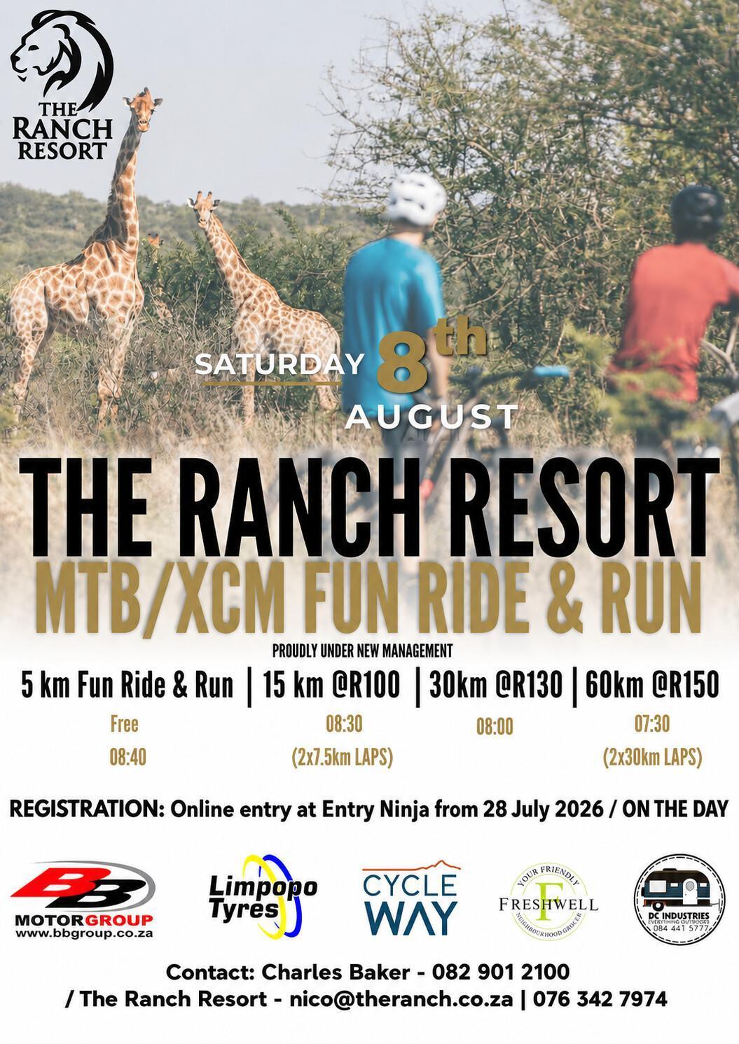 The Ranch Resort MTB / XCM Fun Ride & Run
