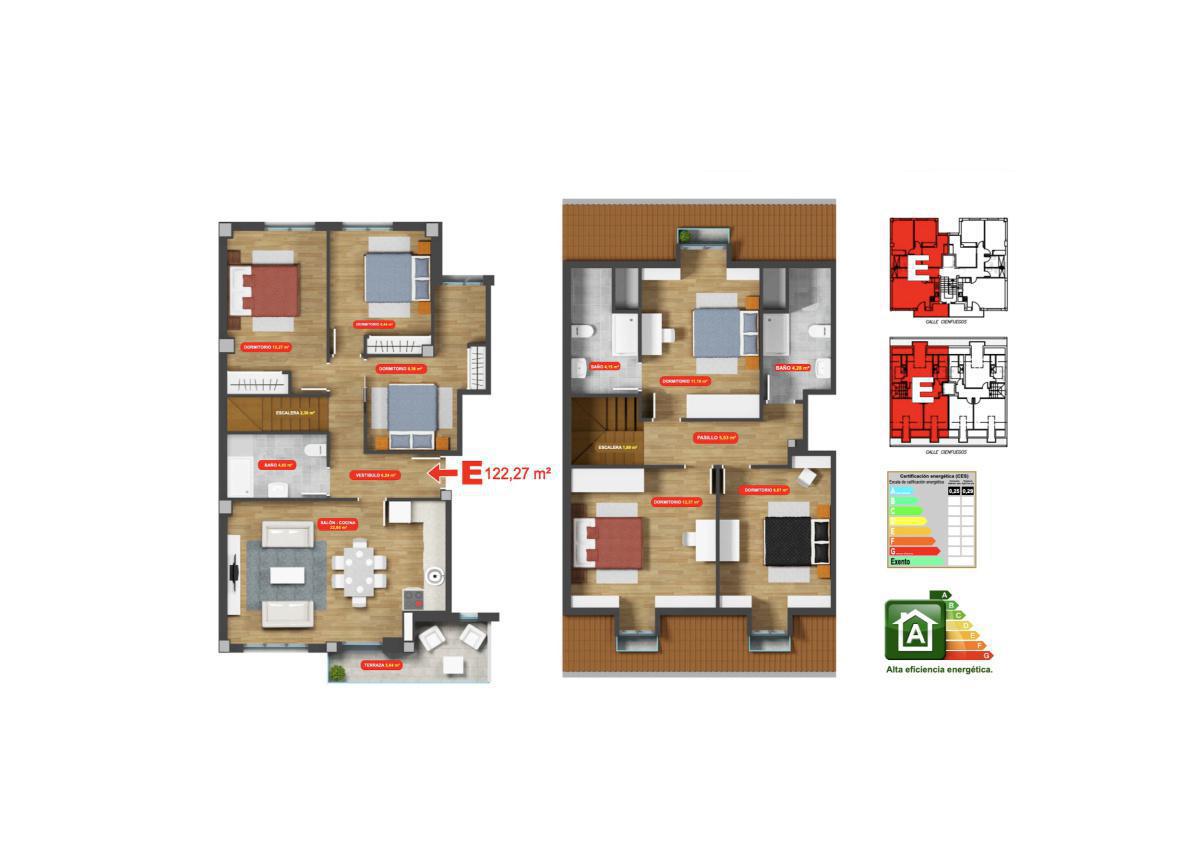Vivienda Tipo E 4º Dúplex