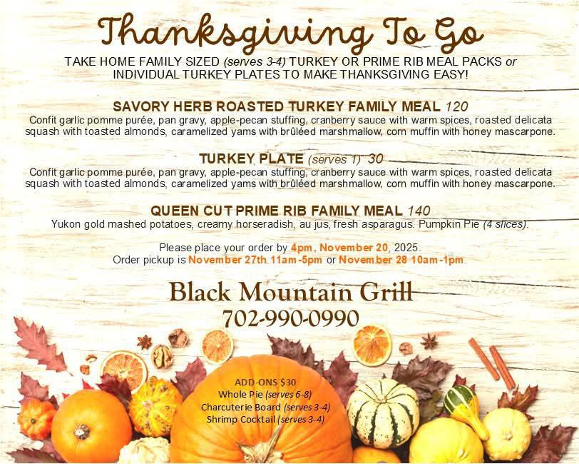 Thanksgiving Menu Thanksgiving Menu