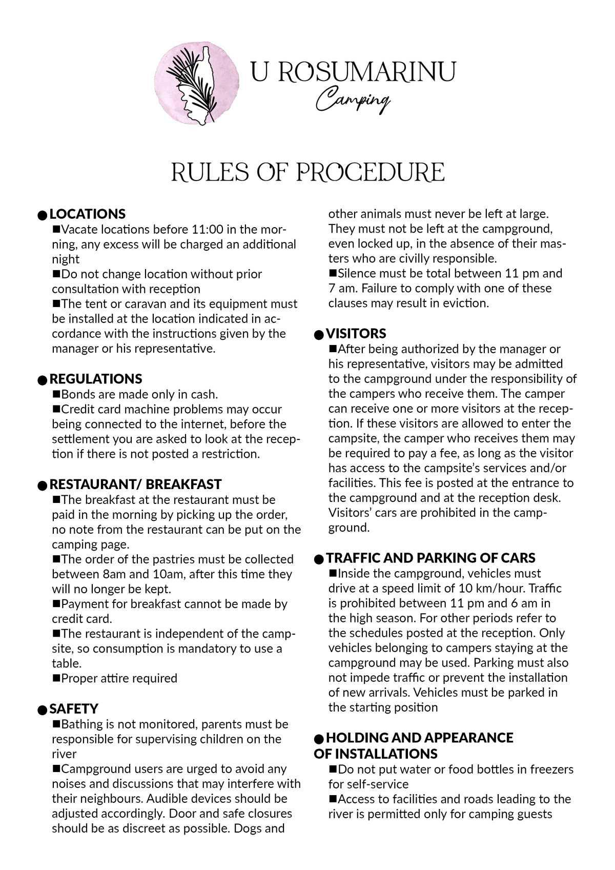 Rules of Procedure