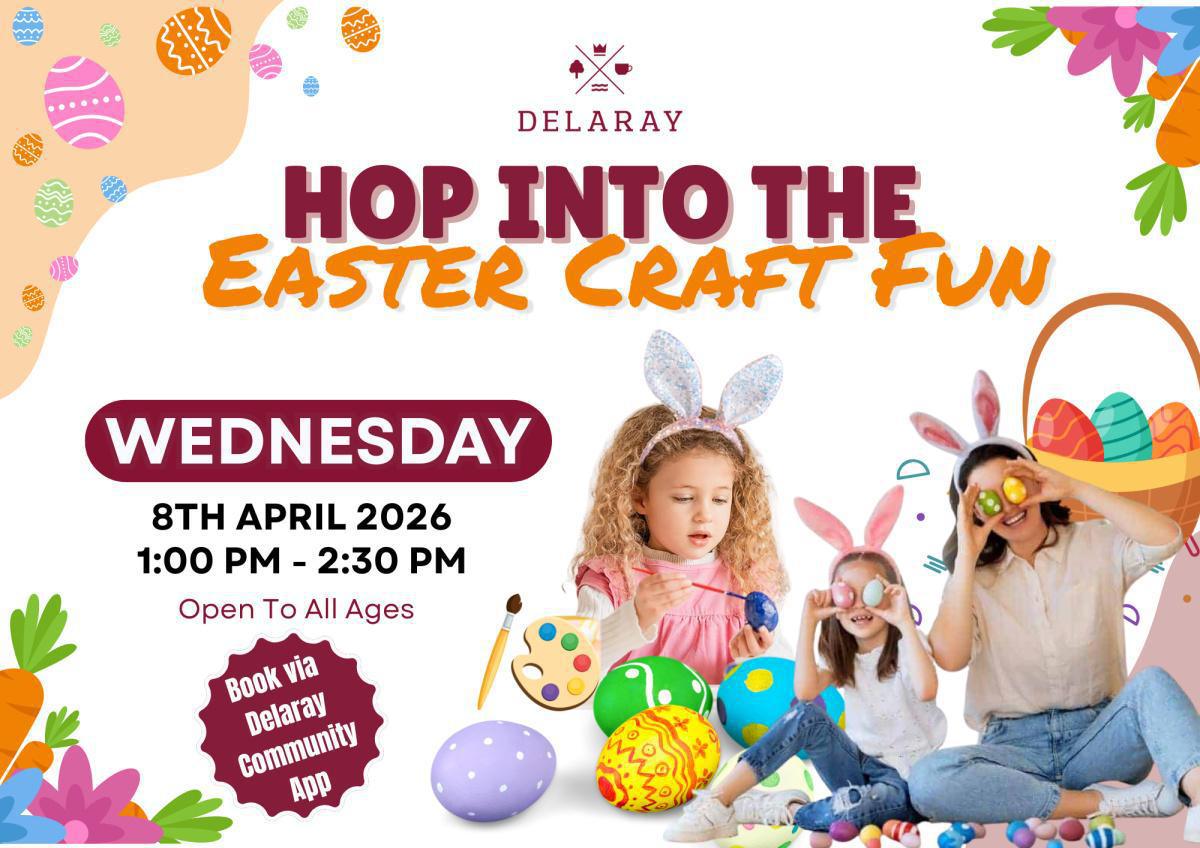 Easter School Holiday Activities at Club Delaray! Easter School Holiday Activities at Club Delaray!