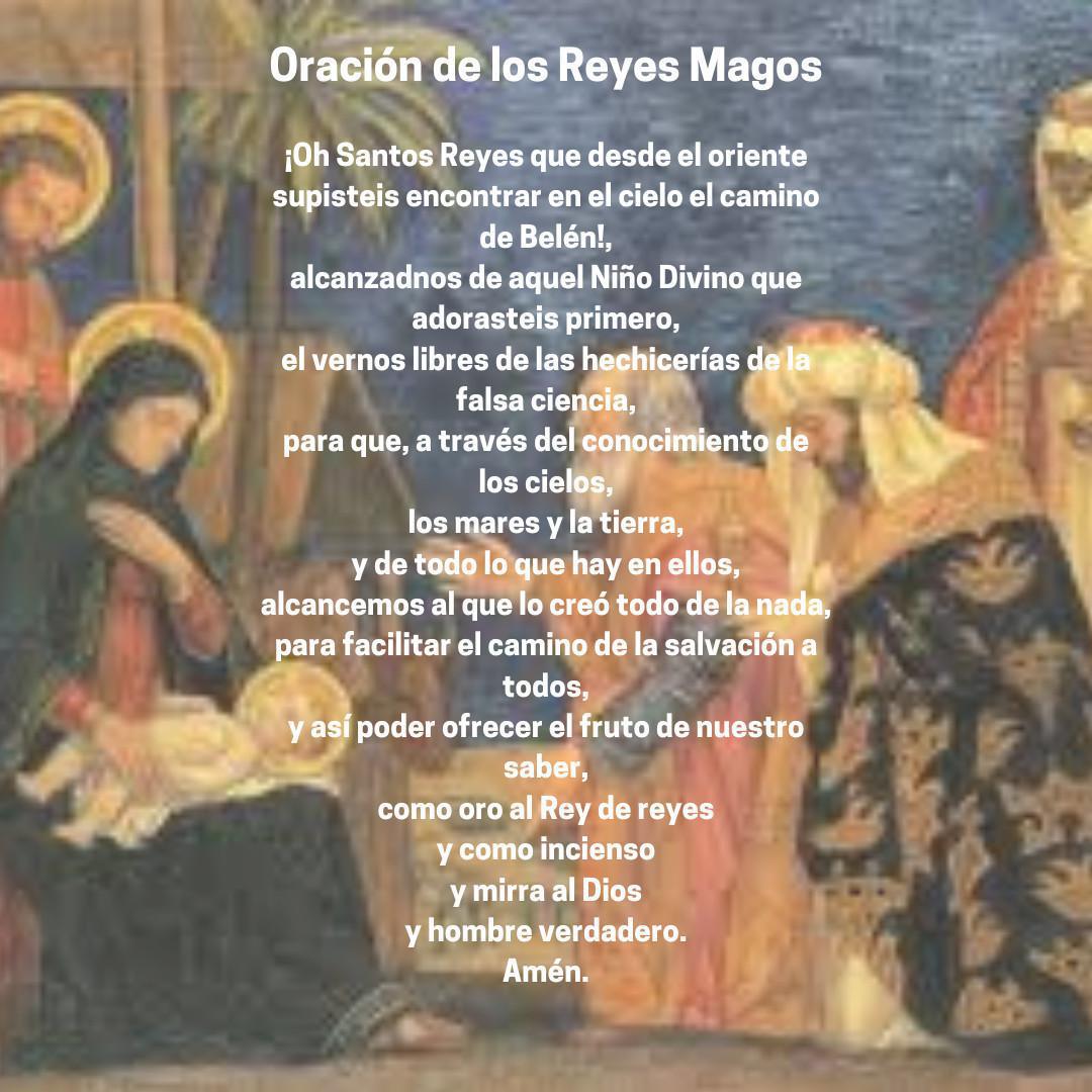 Oración a los Santos Reyes