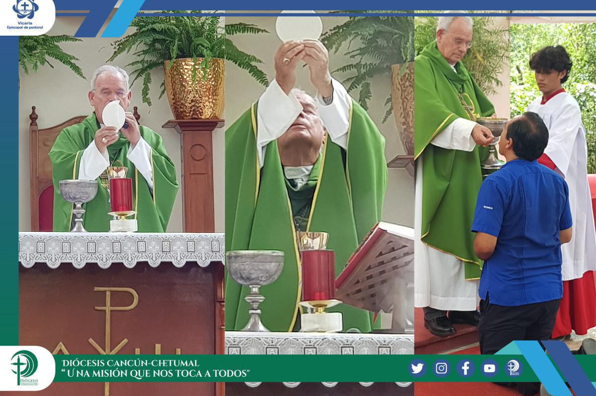 Celebrada en la Catedral de Cancún