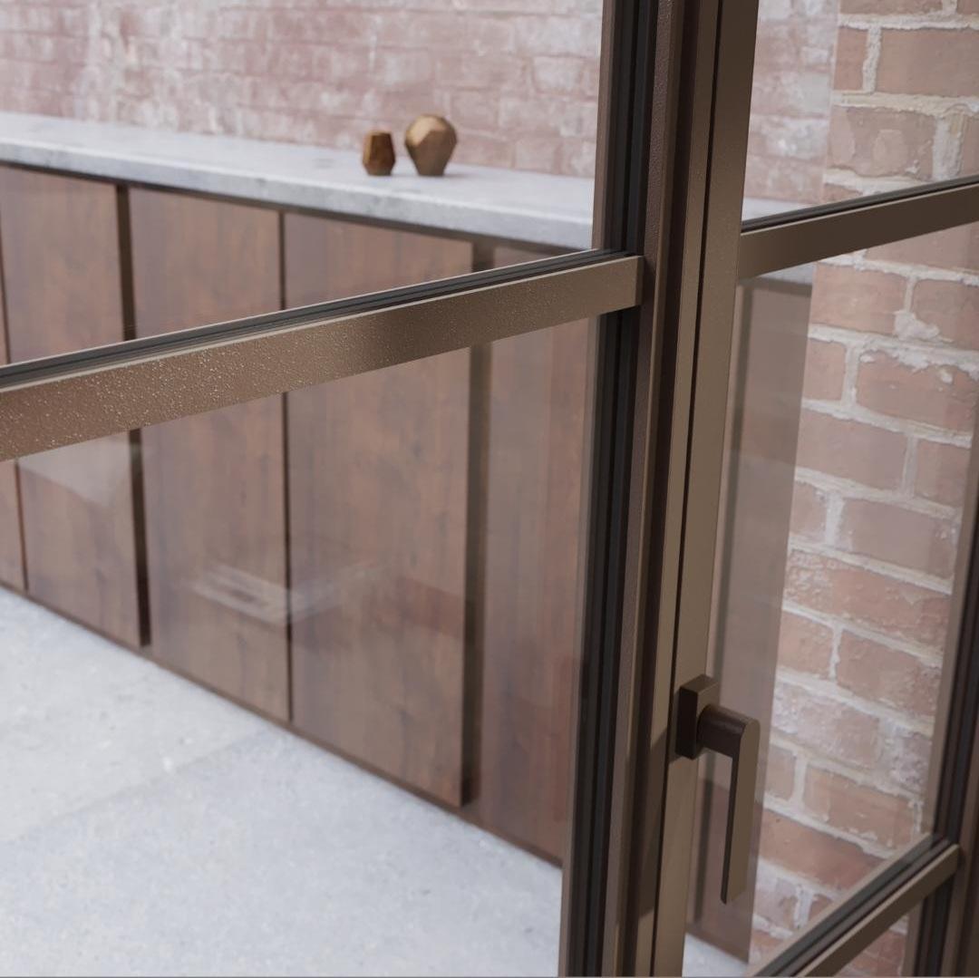 Finestra battente Iron Line ''Bellezza senza tempo'' Finestra battente Iron Line ''Bellezza senza tempo''