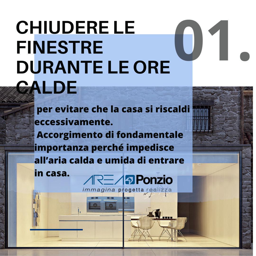 "Casa fresca in estate: Massimizza il Comfort con l'uso corretto dei tuoi Serramenti!"