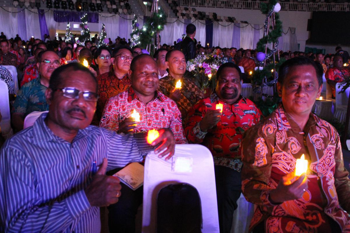 Kepala Biro Umum Provinsi Papua Hadiri Perayaan Natal 2023 & Syukuran Tahun baru 2024