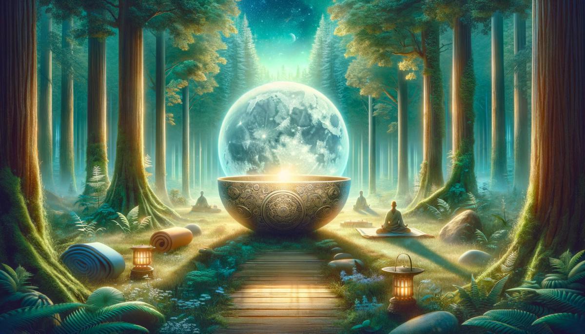 Exploring the Serenity of Yoga: A Journey Through Pranayama, ASMR, and Tibetan Moon Sacred Bowls in a Forest Setting Exploring the Serenity of Yoga: A Journey Through Pranayama, ASMR, and Tibetan Moon Sacred Bowls in a Forest Setting