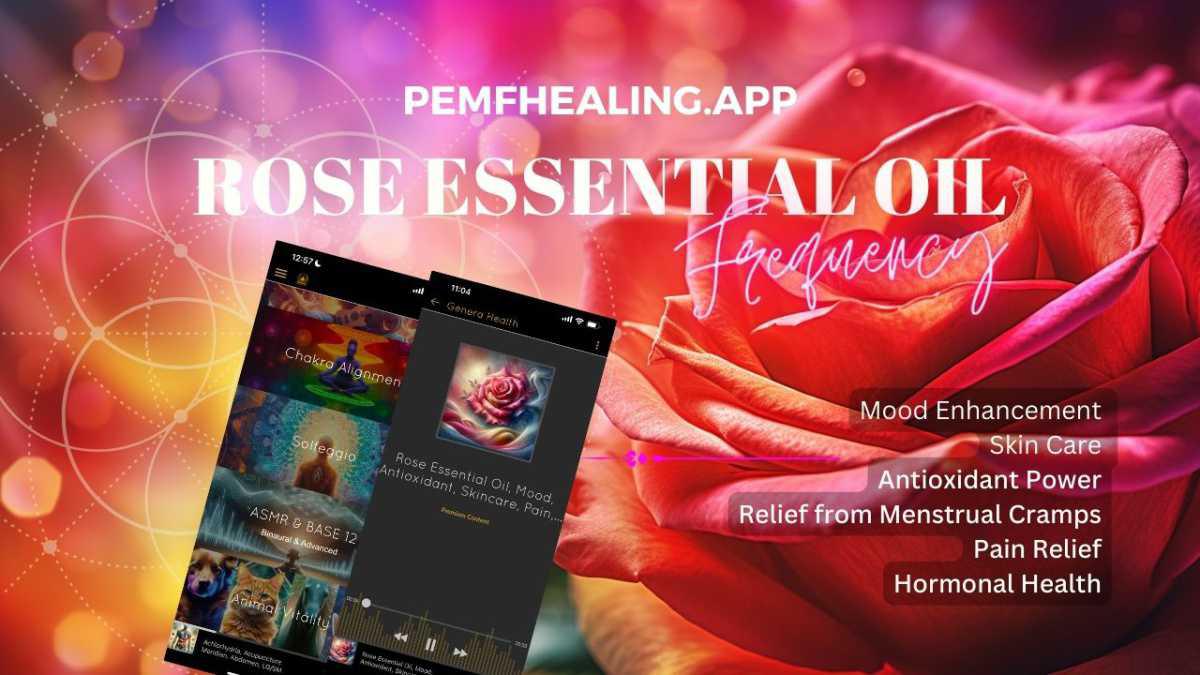 Unveiling the Rose Essential Oil Frequency: A Harmonious Blend of Nature and Technology