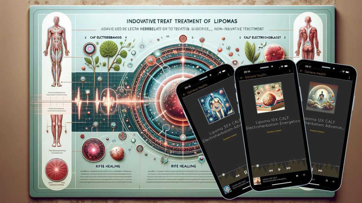 Innovative Lipoma Treatment: Advanced CAFL Electroherbalism and Rife Healing through PEMF Healing App Innovative Lipoma Treatment: Advanced CAFL Electroherbalism and Rife Healing through PEMF Healing App